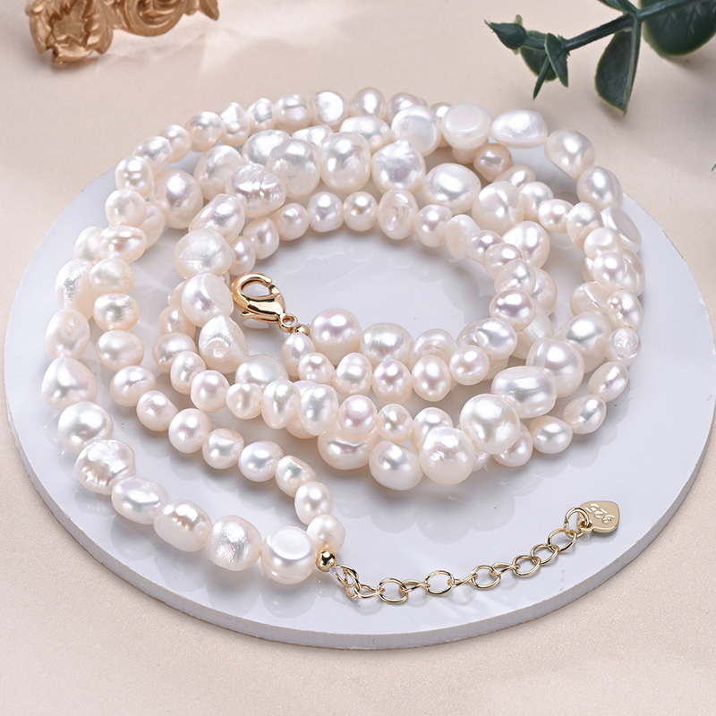 HENGSHENG الباروك المياه العذب - مراجعة Pearl Trim Chain وسعره