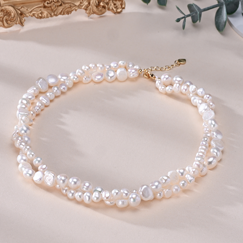 HENGSHENG الباروك المياه العذب - مراجعة Pearl Trim Chain وسعره