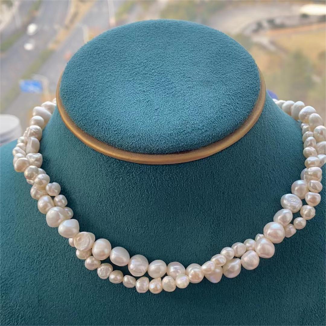 HENGSHENG الباروك المياه العذب - مراجعة Pearl Trim Chain وسعره